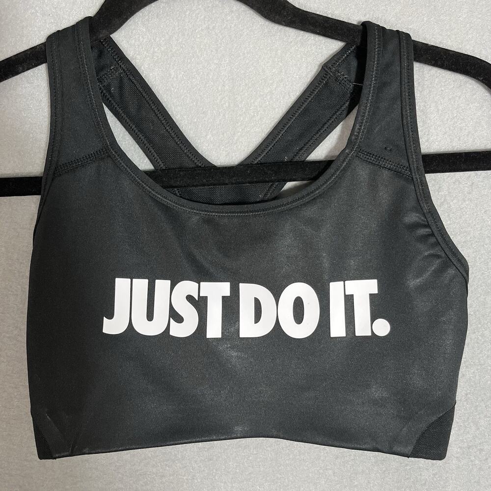 Nike Sports Bra Just Do It Black XS